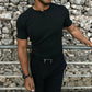 Short sleeves Henley shirt