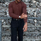 Long sleeves Henley shirt