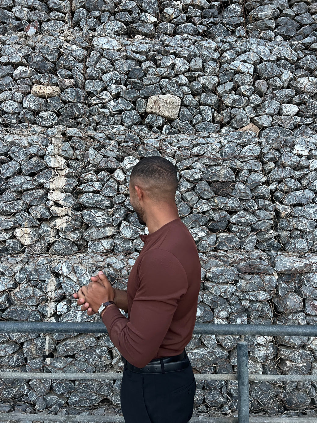 Long sleeves Henley shirt