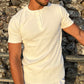 Short sleeves Henley shirt