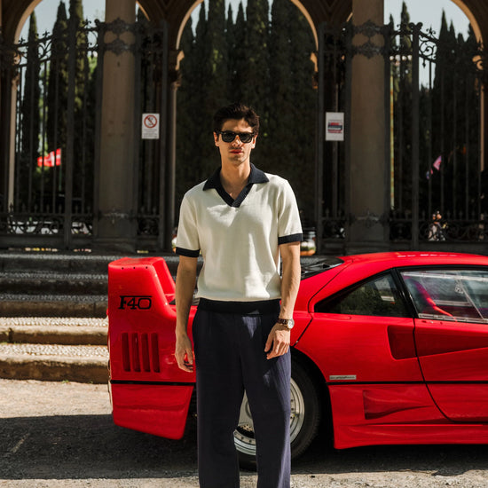 Chevron Polo Shirt