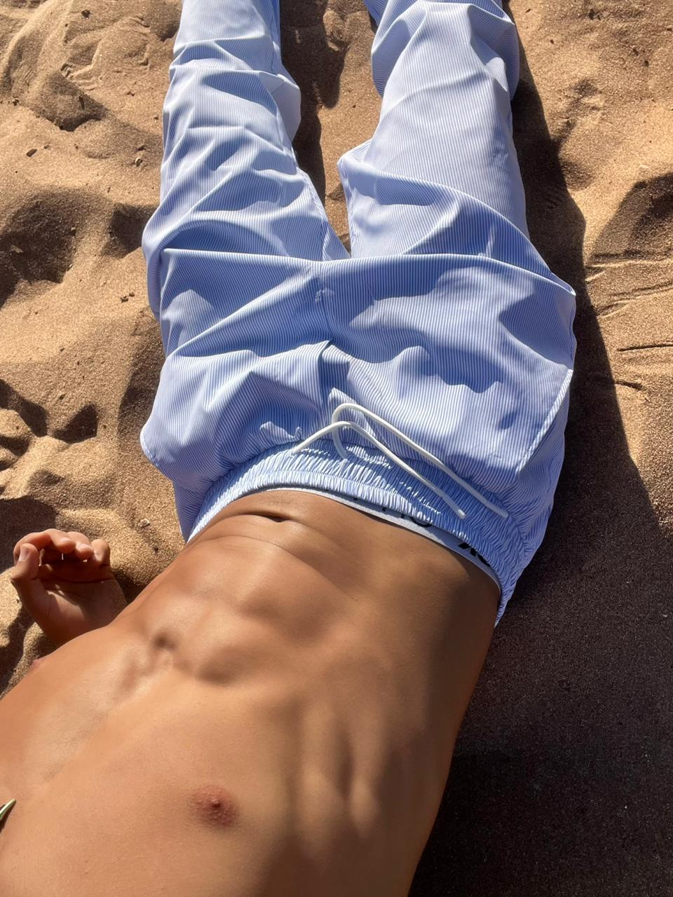 Summer Striped Pants