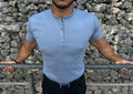 Henley Homme – Manches Courtes